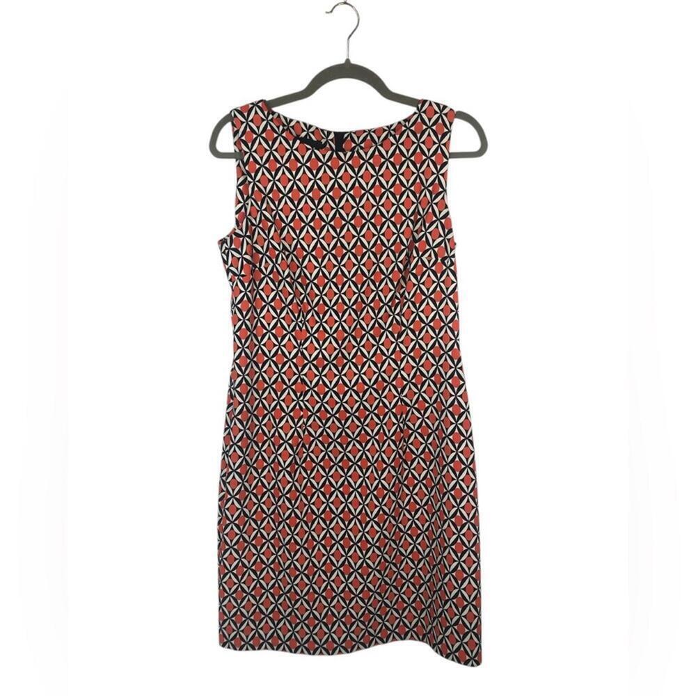 Alyx Black and Orange Sheath Mini Dress Unlined [COPY]